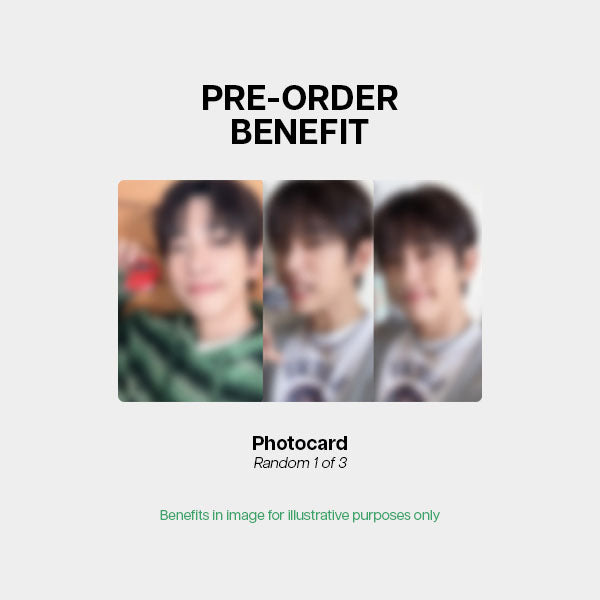 PARK JIN YOUNG 2026 Seasons Greetings Flip Days - POBs