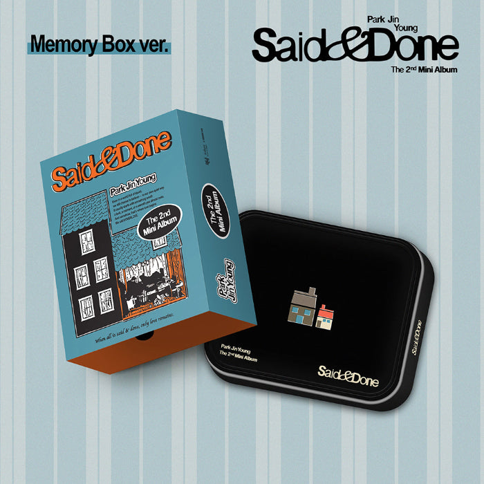 PARK JIN YOUNG Said and Done 2nd Mini Album Memory Box Ver - main image