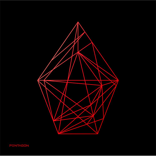 PENTAGON UNIVERSE THE BLACK HALL 1st Album - upside version main image