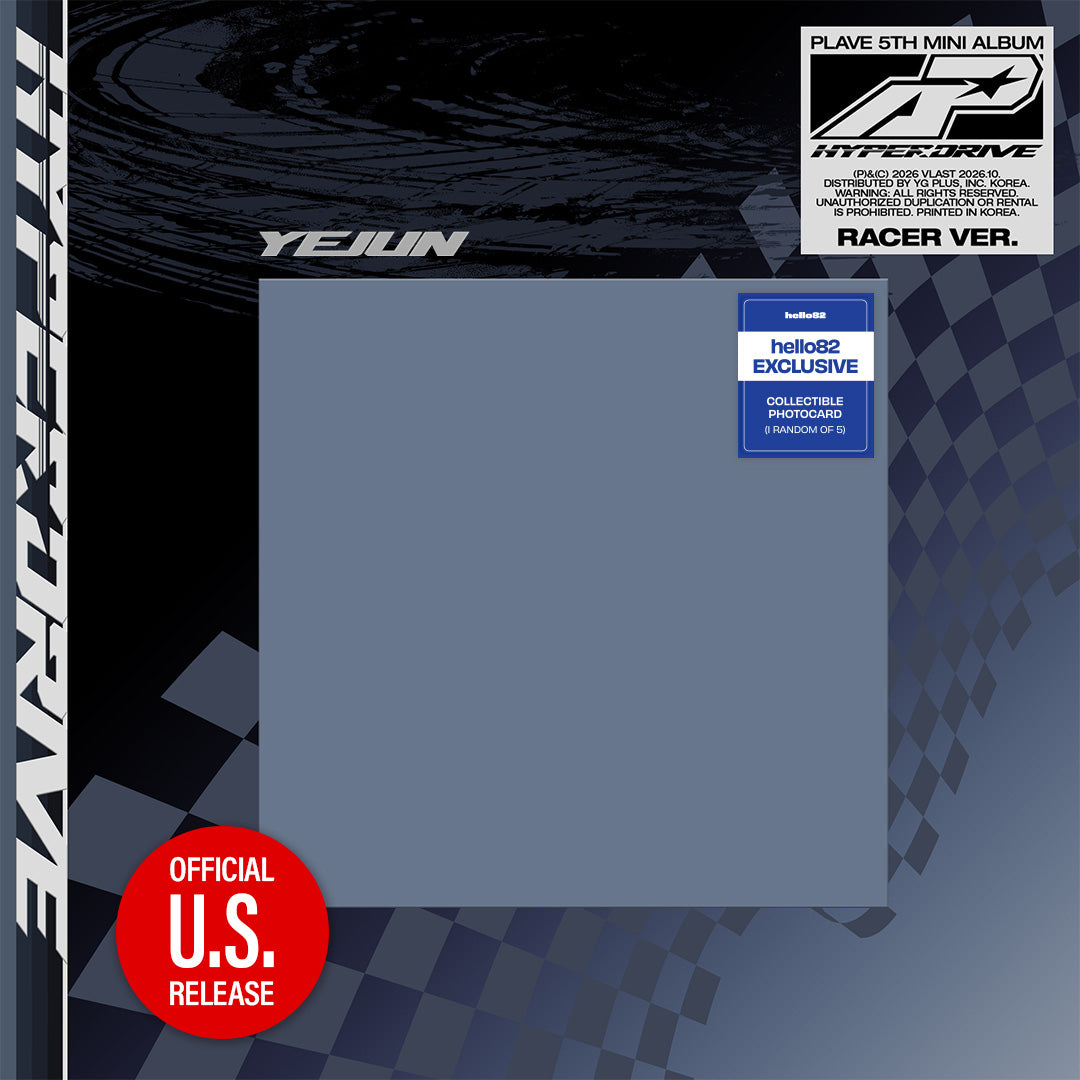 PLAVE HYPERDRIVE 5th Mini Album - Racer hello82 Exclusive Ver - YEJUN Ver - Main Image