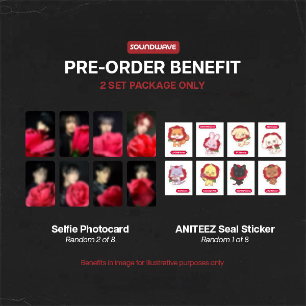 ateez in your fantasy soundwave 2set16枚 ATEEZ - 12th Mini Album GOLDEN HOUR Part 3 In Your Fantasy