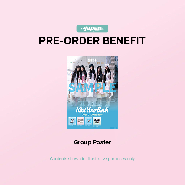 [PRE-ORDER] ILLIT - I Got Your Back [2nd JP Single Album - Limited Edition]