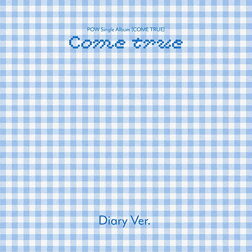 POW COME TRUE 1st Single Album Diary Ver - main image