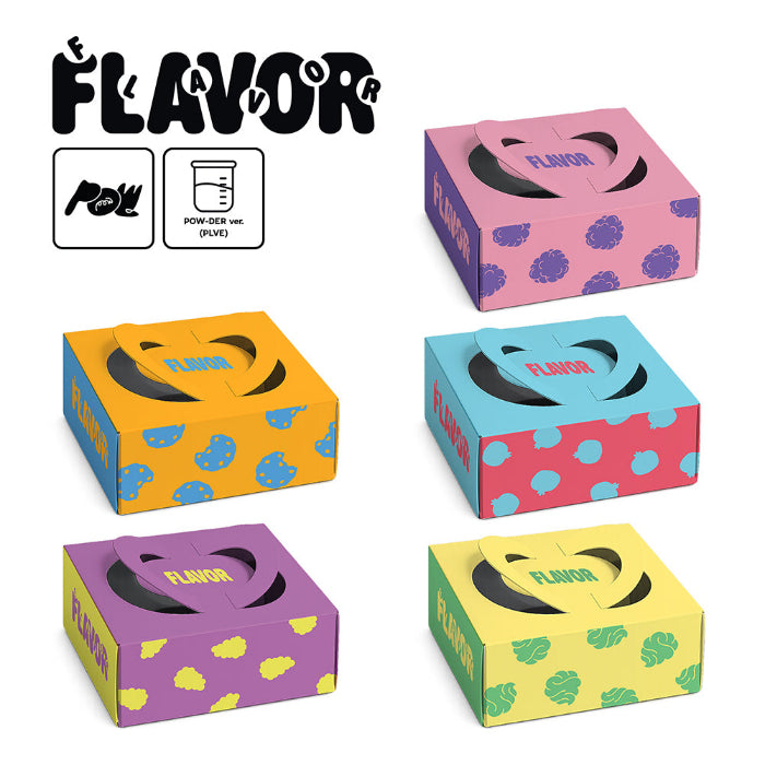 POW FLAVOR 2nd Single Album POW DER Ver - main image