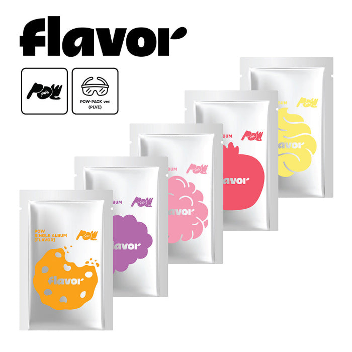 POW FLAVOR 2nd Single Album POW PACK Ver - main image