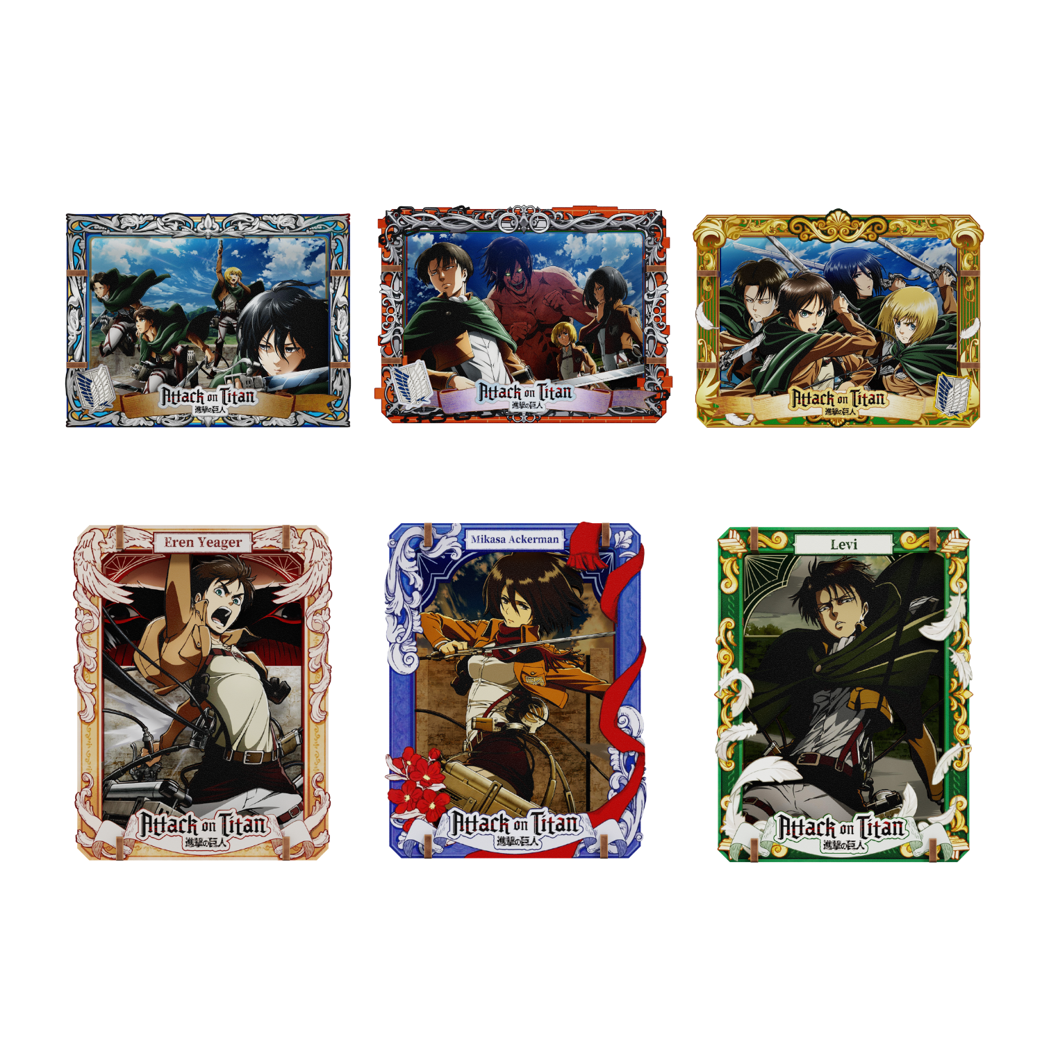 PUREMIND x ATTACK ON TITAN - Wooden Gallery Blind Box - K PLACE