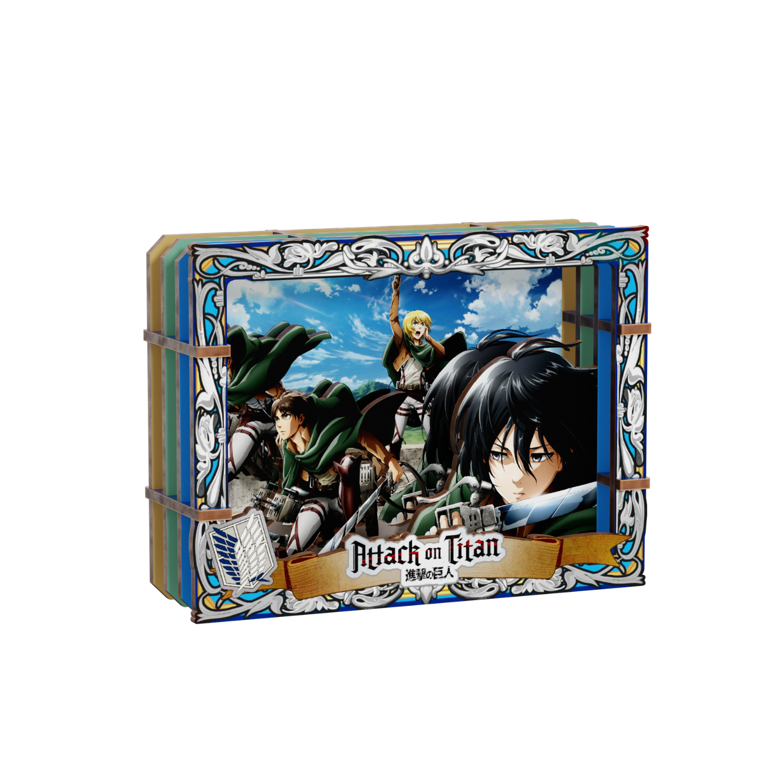 PUREMIND x ATTACK ON TITAN - Wooden Gallery Blind Box - K PLACE