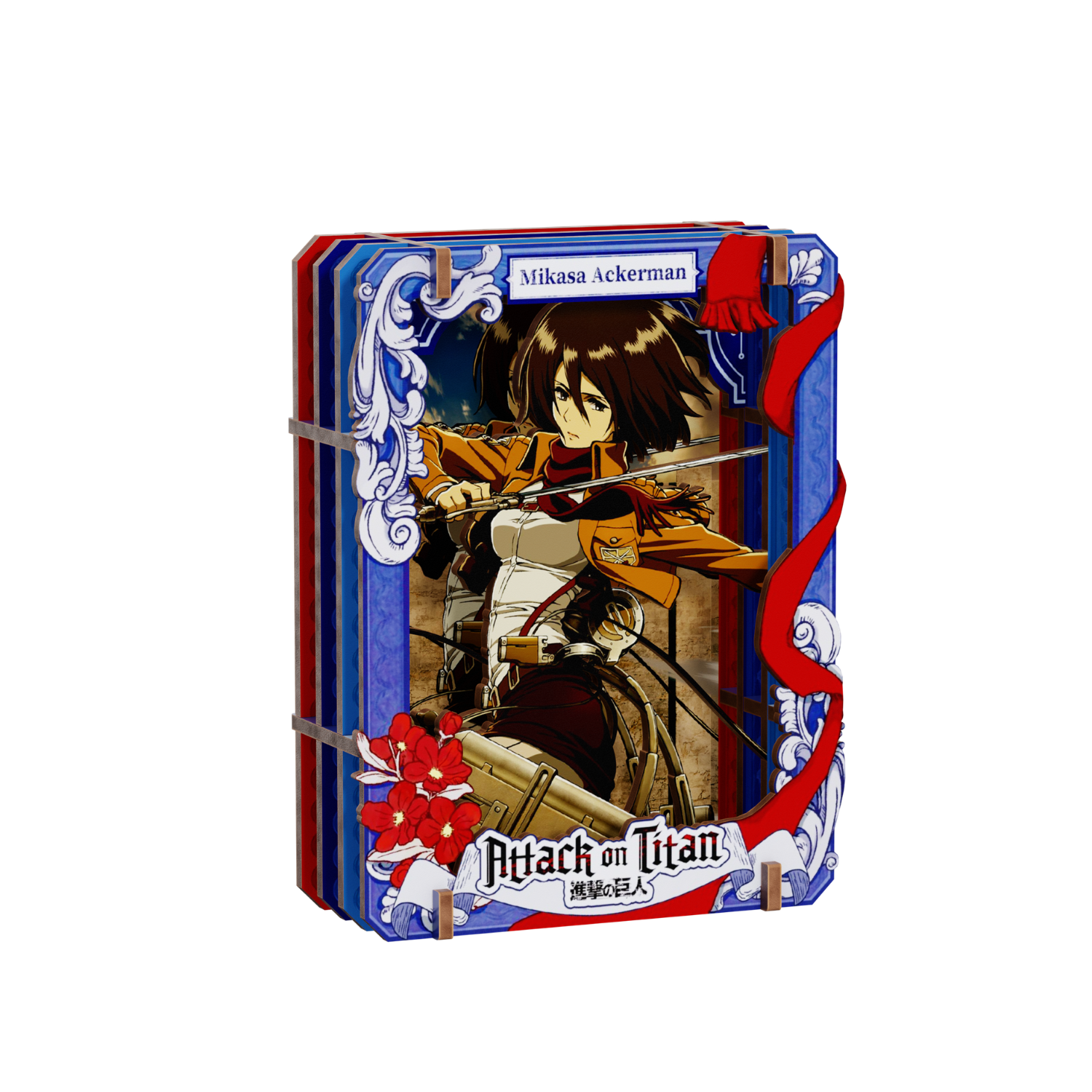 PUREMIND x ATTACK ON TITAN - Wooden Gallery Blind Box - K PLACE