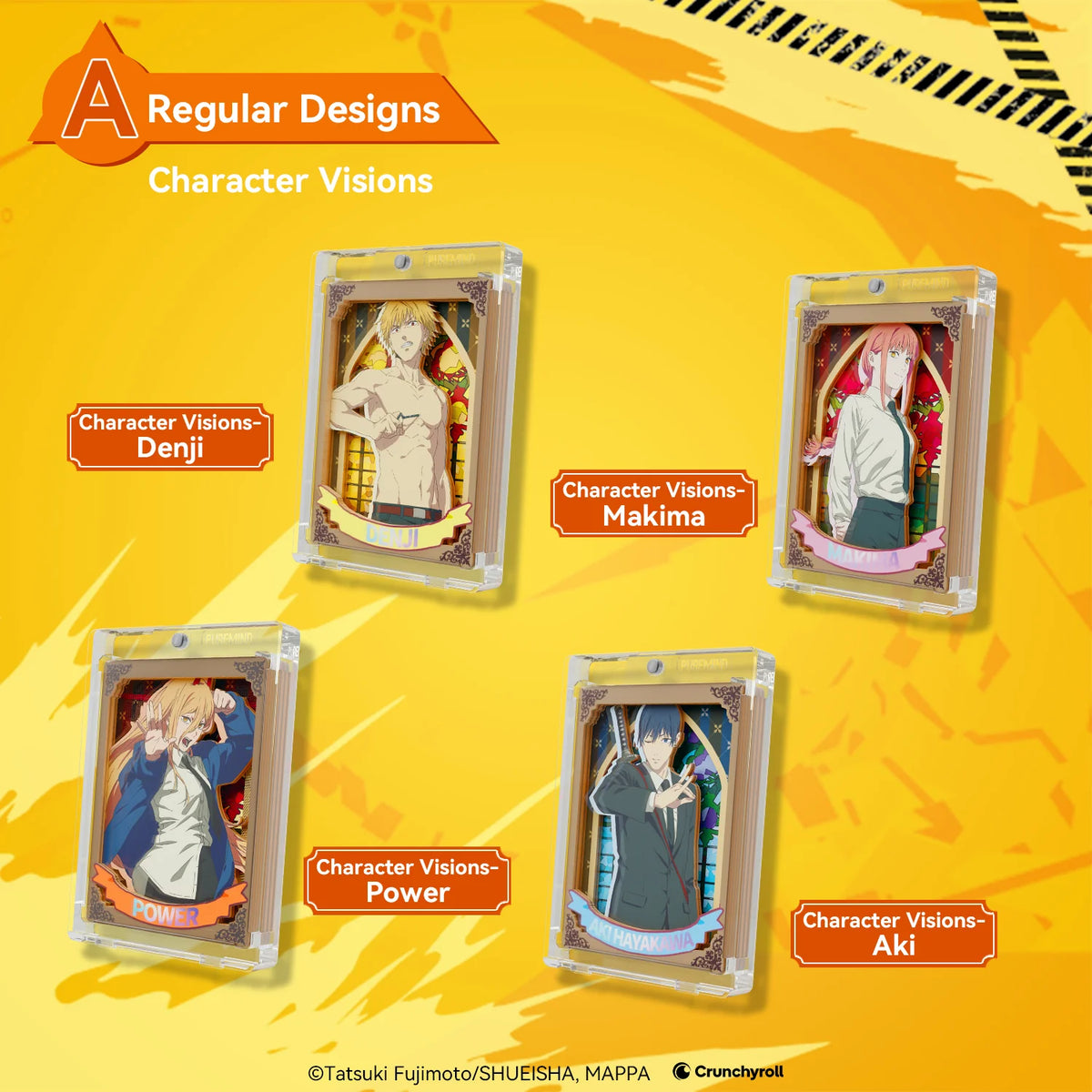 PUREMIND x CHAINSAW MAN - Sorcery Prism Pane Series Mini Art Blind Box gallery image 4