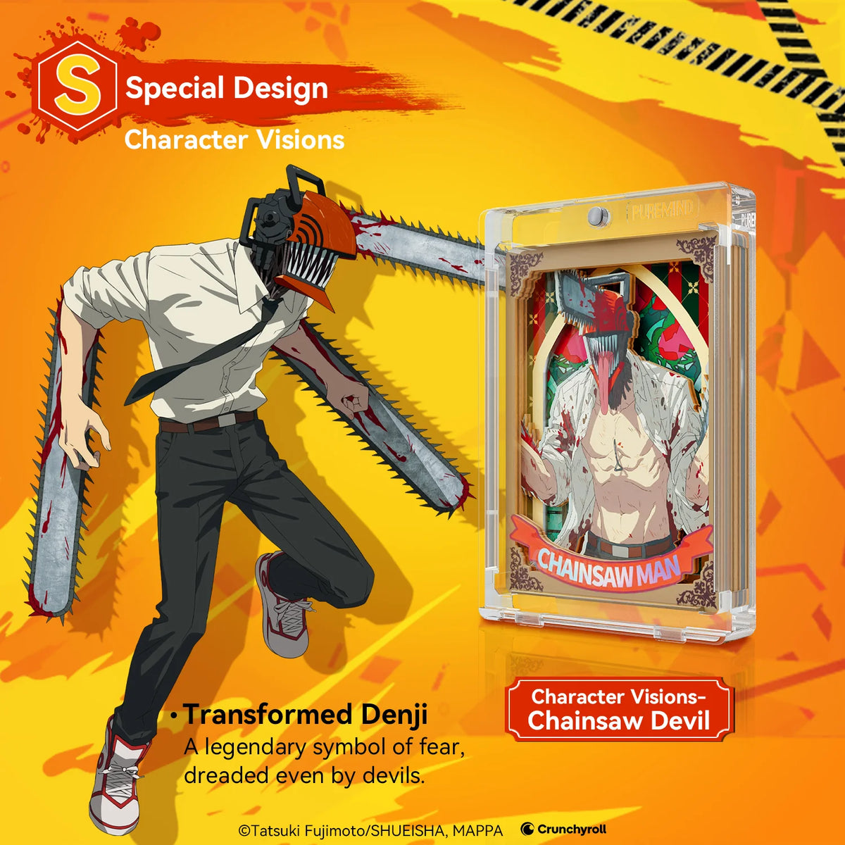 PUREMIND x CHAINSAW MAN - Sorcery Prism Pane Series Mini Art Blind Box gallery image 5