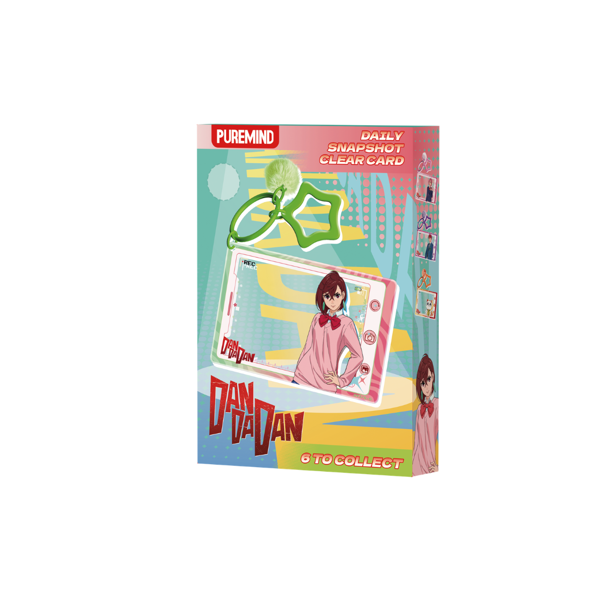 PUREMIND x DAN DA DAN Daily Snapshot Clear Card Blind Box - Main Image