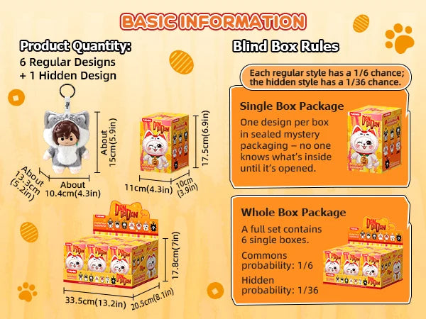 PUREMIND x DAN DA DAN - Meow Mission Vinyl Plush Blind Box gallery image 10