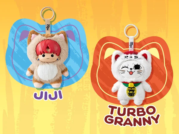 PUREMIND x DAN DA DAN - Meow Mission Vinyl Plush Blind Box gallery image 4