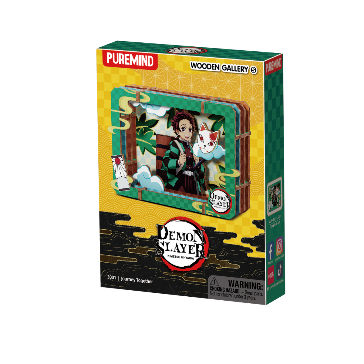 PUREMIND x DEMON SLAYER Journey Together Wooden Gallery Blind Box - Main Image