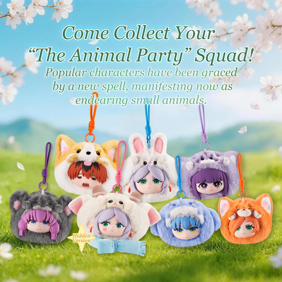 PUREMIND x FRIEREN - Animal Party Series Vinyl Plush Keyring Blind Box gallery image 10