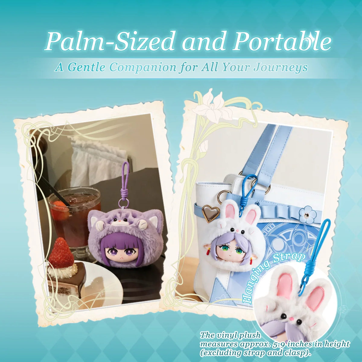PUREMIND x FRIEREN - Animal Party Series Vinyl Plush Keyring Blind Box gallery image 11