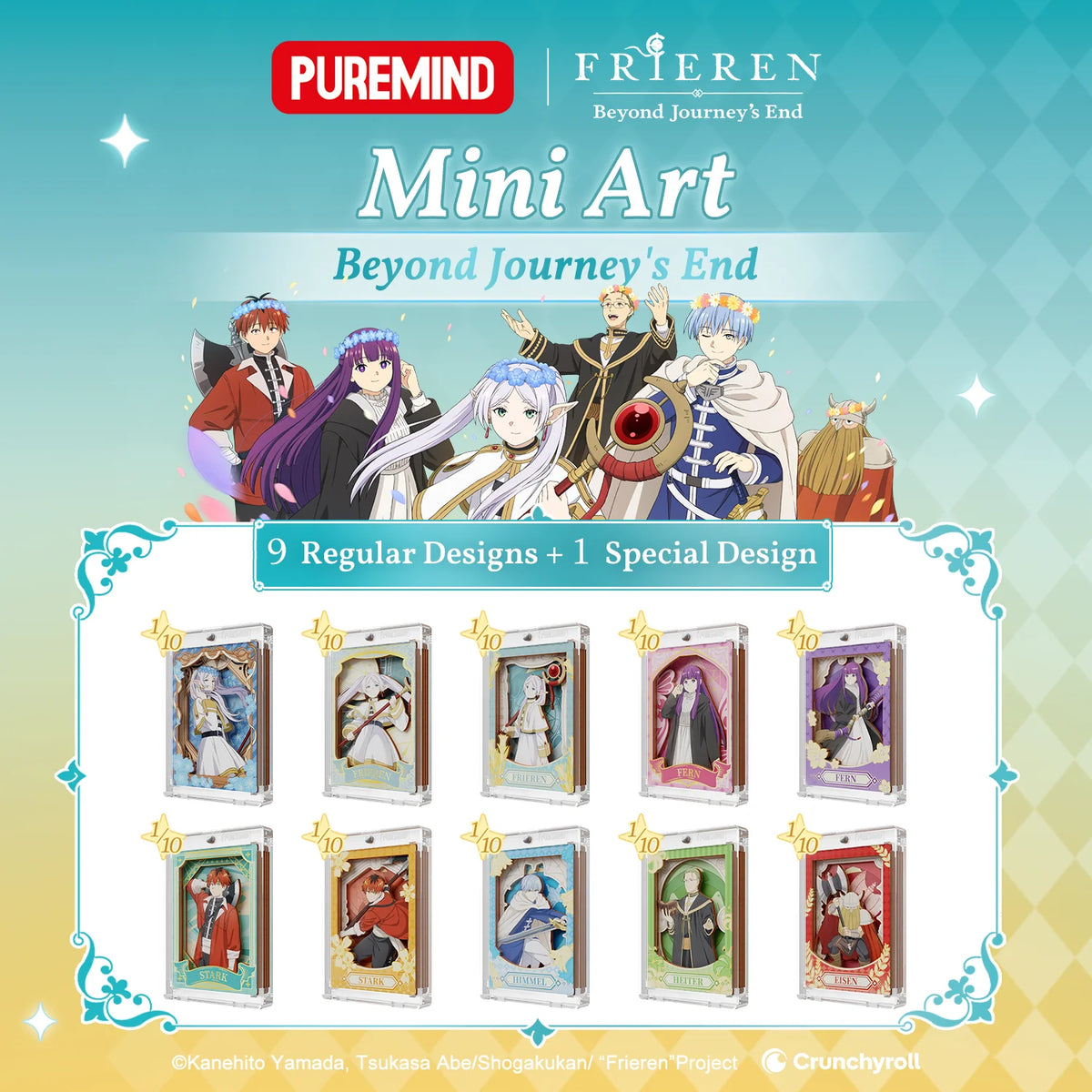 PUREMIND x FRIEREN - Beyond Journey's End Mini Art Blind Box gallery image 1