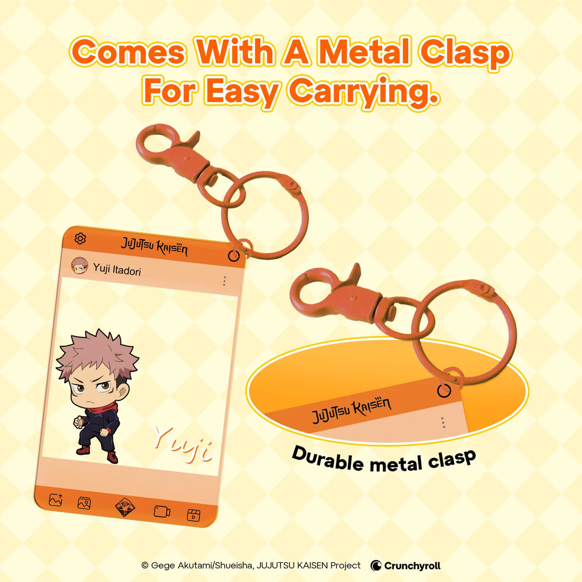 PUREMIND x JUJUTSU KAISEN - Acrylic Clear Card Blind Bag gallery image 2