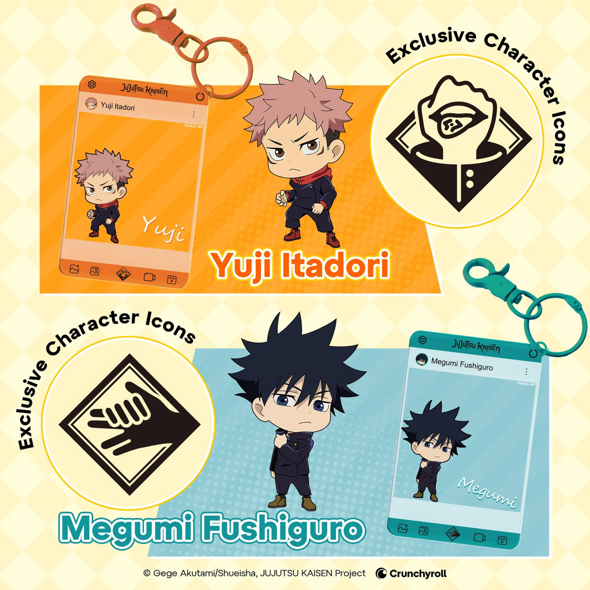 PUREMIND x JUJUTSU KAISEN - Acrylic Clear Card Blind Bag gallery image 4