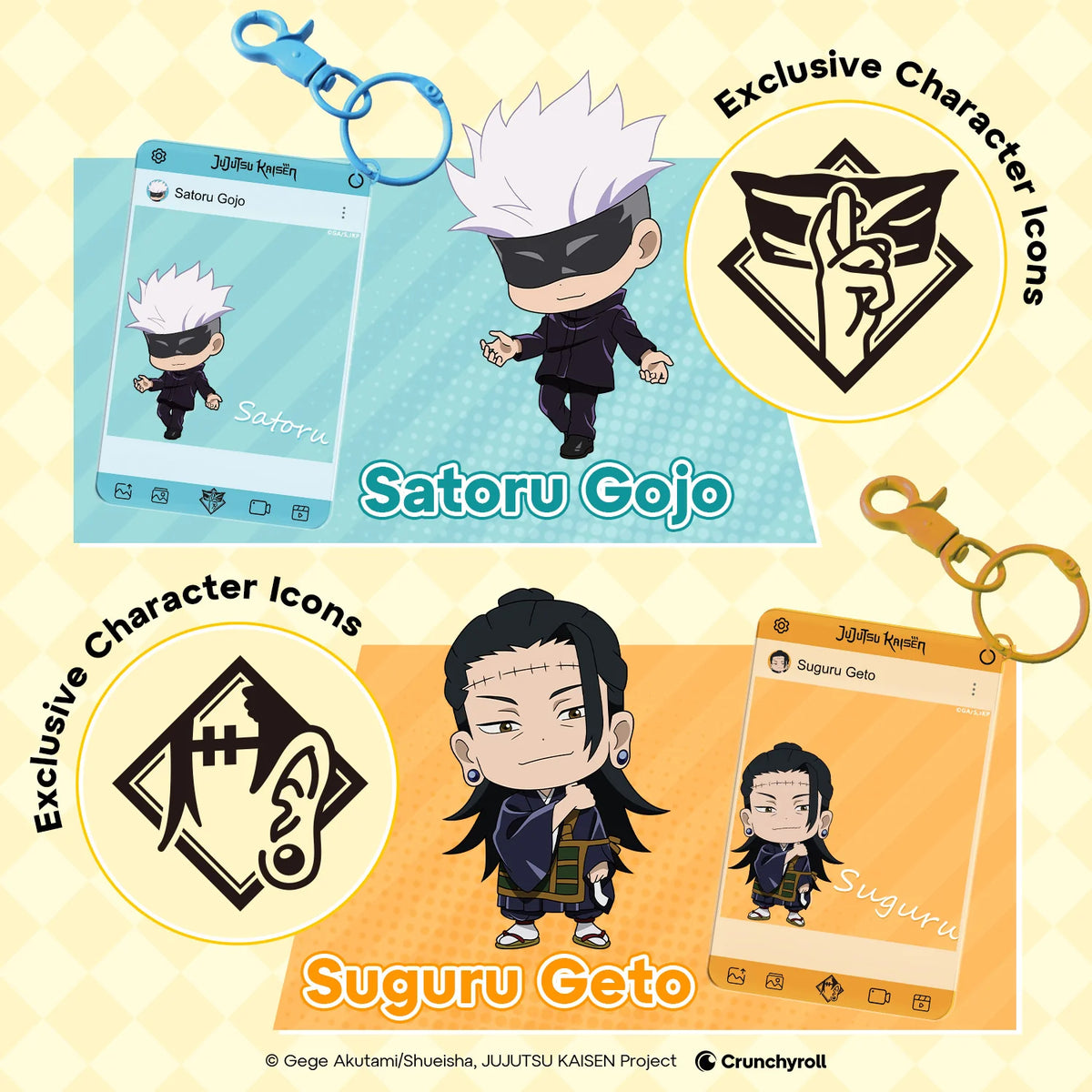 PUREMIND x JUJUTSU KAISEN - Acrylic Clear Card Blind Bag gallery image 6
