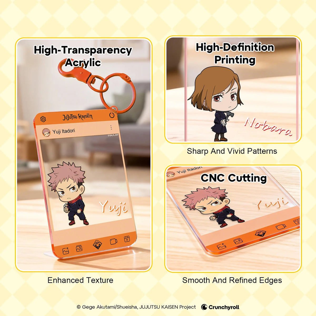 PUREMIND x JUJUTSU KAISEN - Acrylic Clear Card Blind Bag gallery image 7
