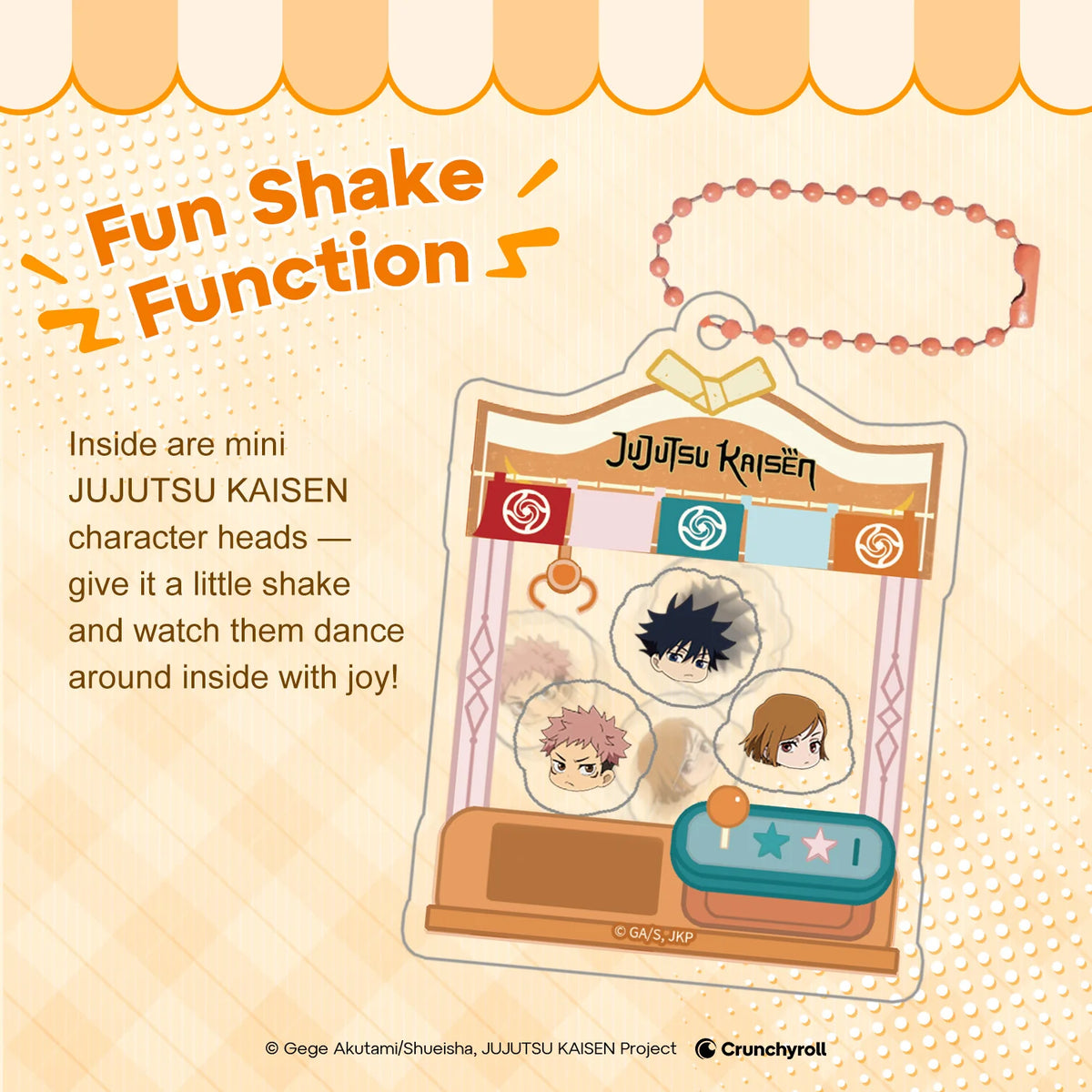 PUREMIND x JUJUTSU KAISEN - Acrylic Shaker Charm gallery image 2