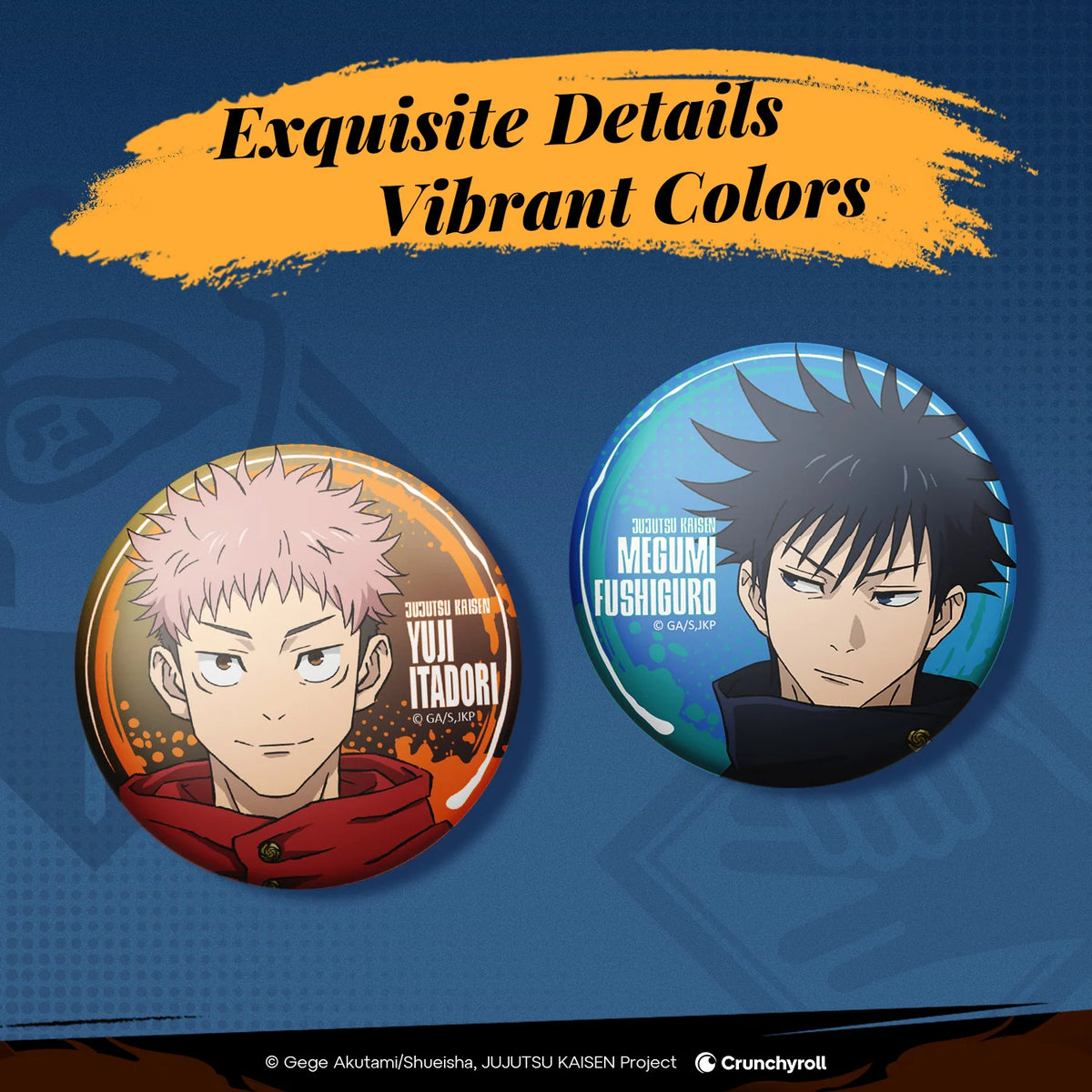 PUREMIND x JUJUTSU KAISEN - Button Pin Blind Bag gallery image 3