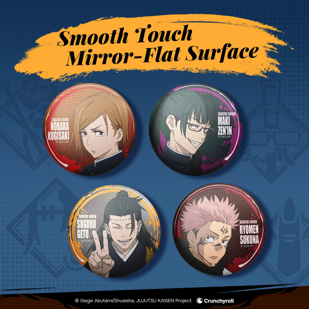PUREMIND x JUJUTSU KAISEN - Button Pin Blind Bag gallery image 5