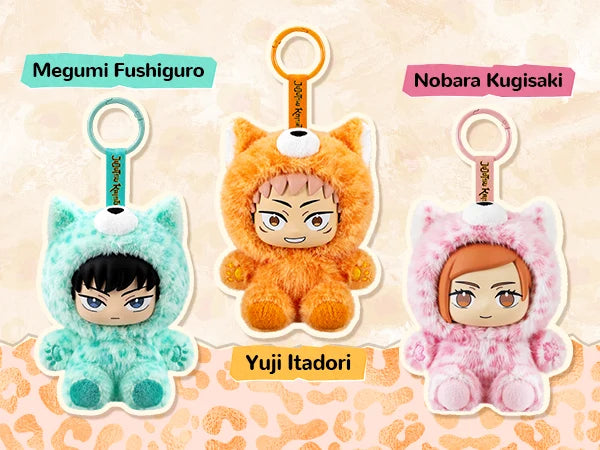 PUREMIND x JUJUTSU KAISEN - Chibi Beast Vinyl Plush Keyring Blind Box gallery image 3