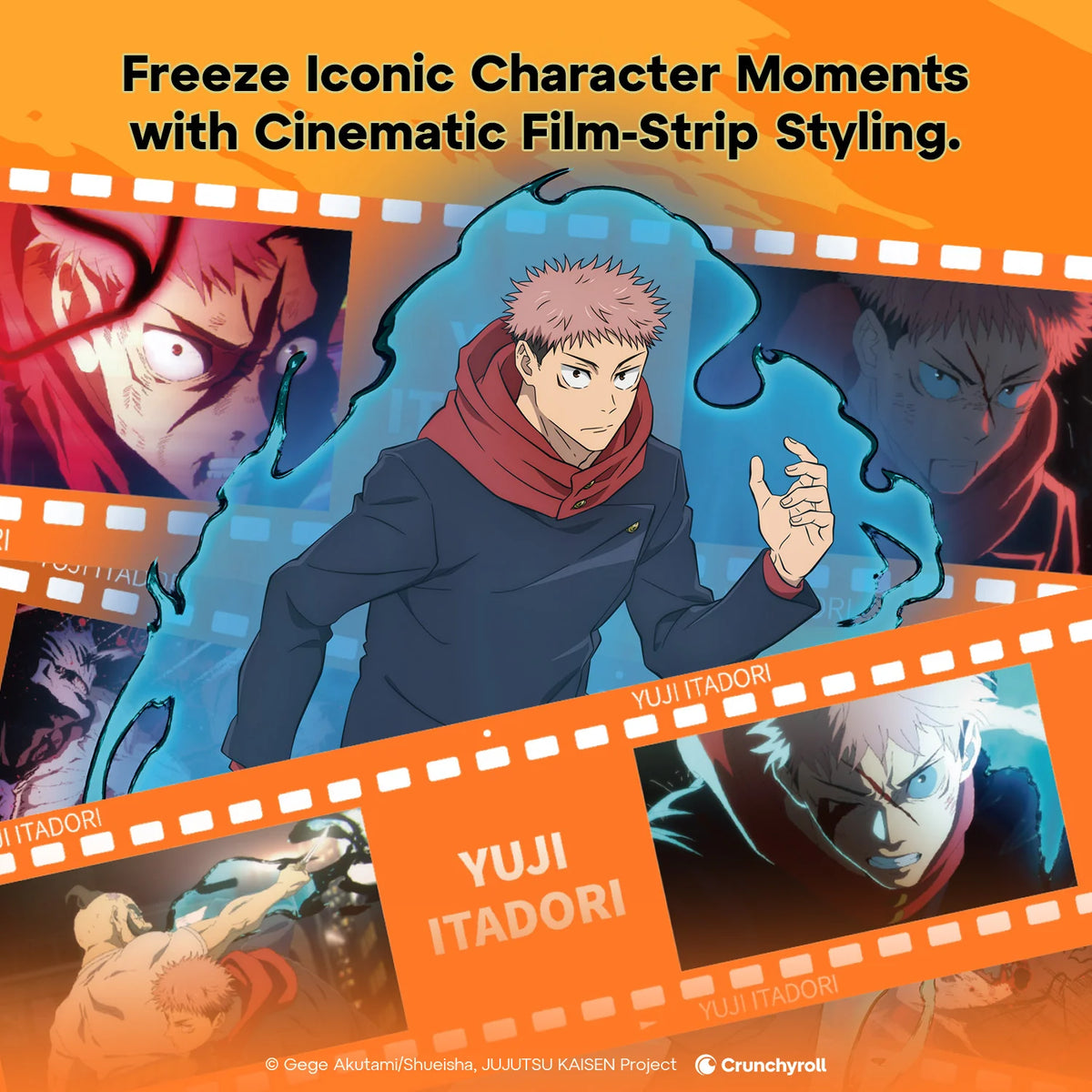 PUREMIND x JUJUTSU KAISEN - Film Frame Series Wooden Gallery gallery image 2