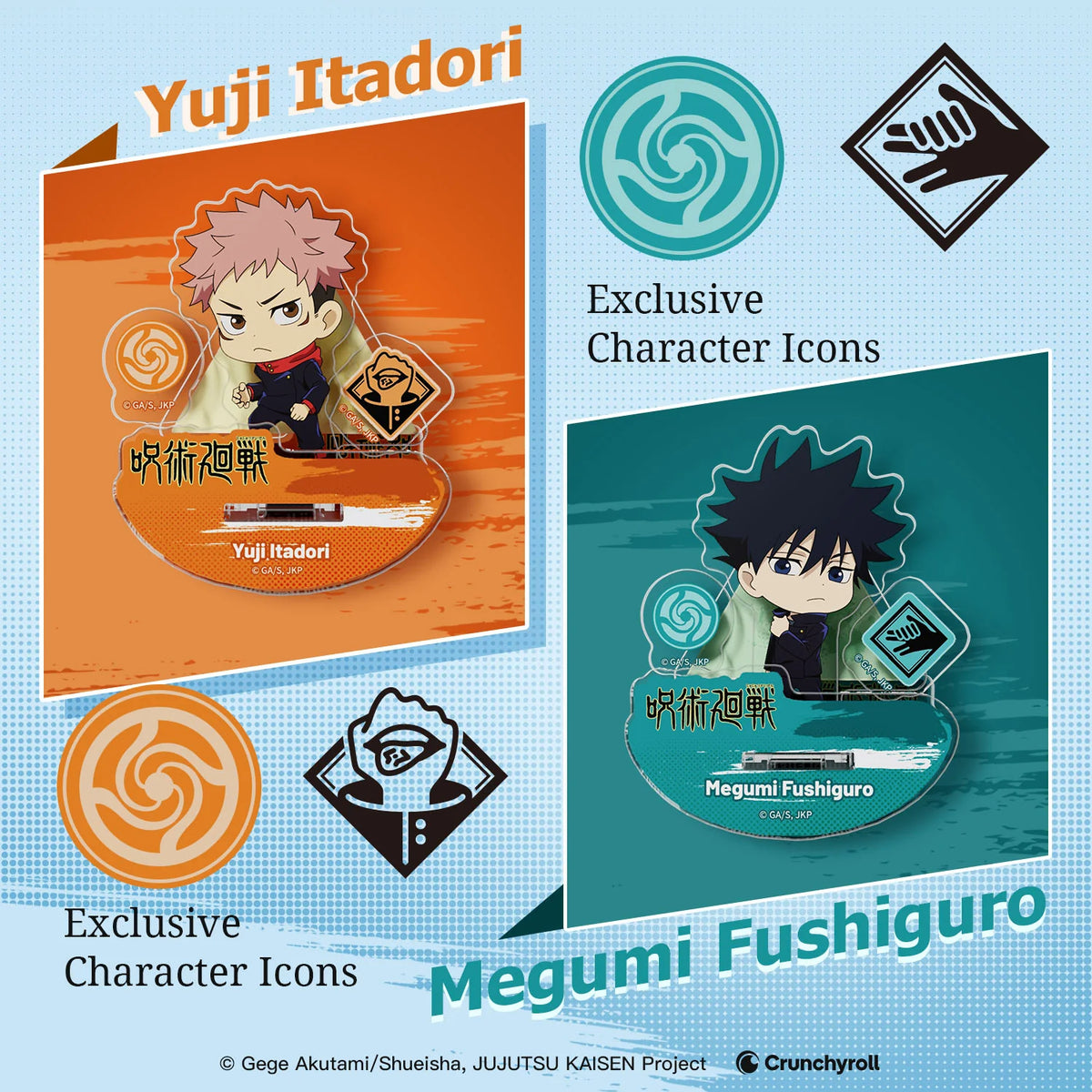 PUREMIND x JUJUTSU KAISEN - Rocking Acrylic Stand Blind Bag gallery image 3