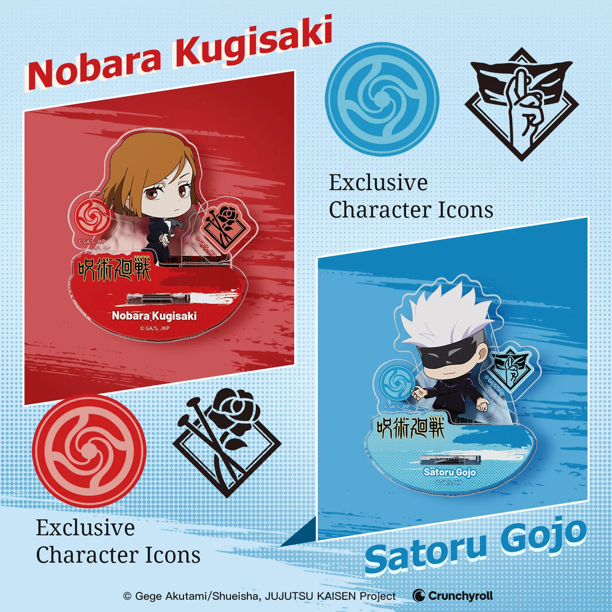 PUREMIND x JUJUTSU KAISEN - Rocking Acrylic Stand Blind Bag gallery image 4