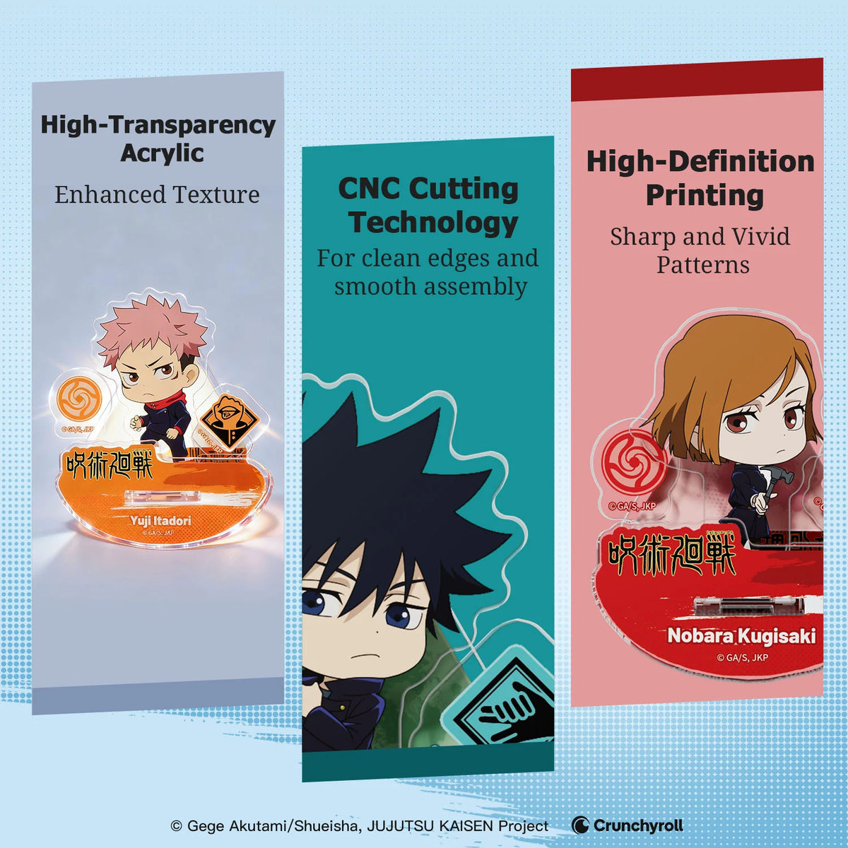 PUREMIND x JUJUTSU KAISEN - Rocking Acrylic Stand Blind Bag gallery image 6