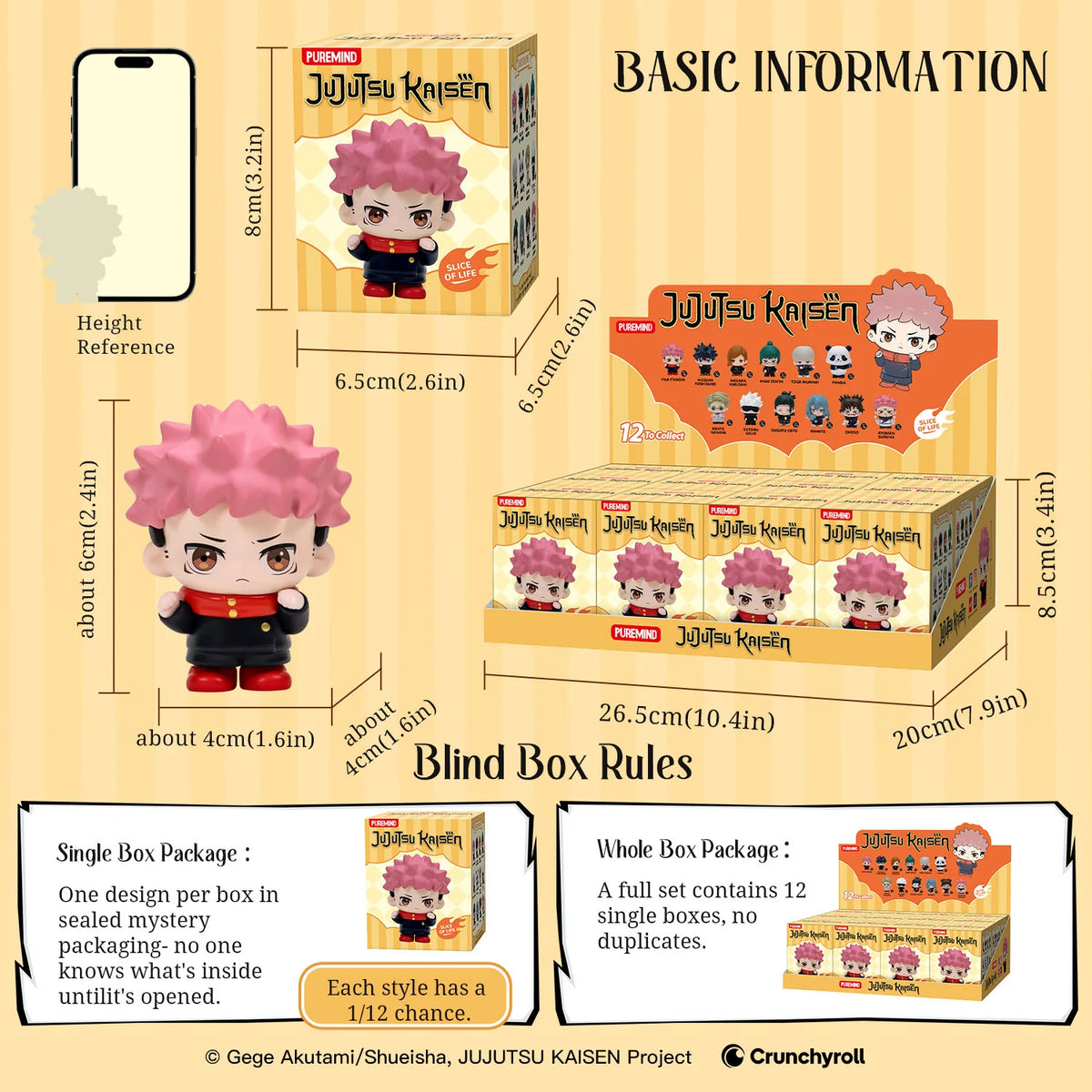PUREMIND x JUJUTSU KAISEN - Slice Of Life Series Figure Blind Box gallery image 10
