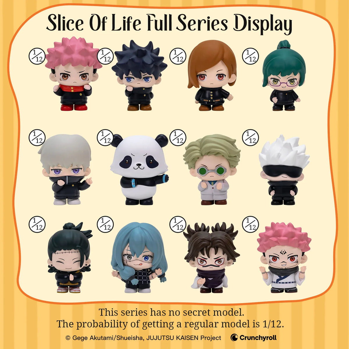 PUREMIND x JUJUTSU KAISEN - Slice Of Life Series Figure Blind Box gallery image 2