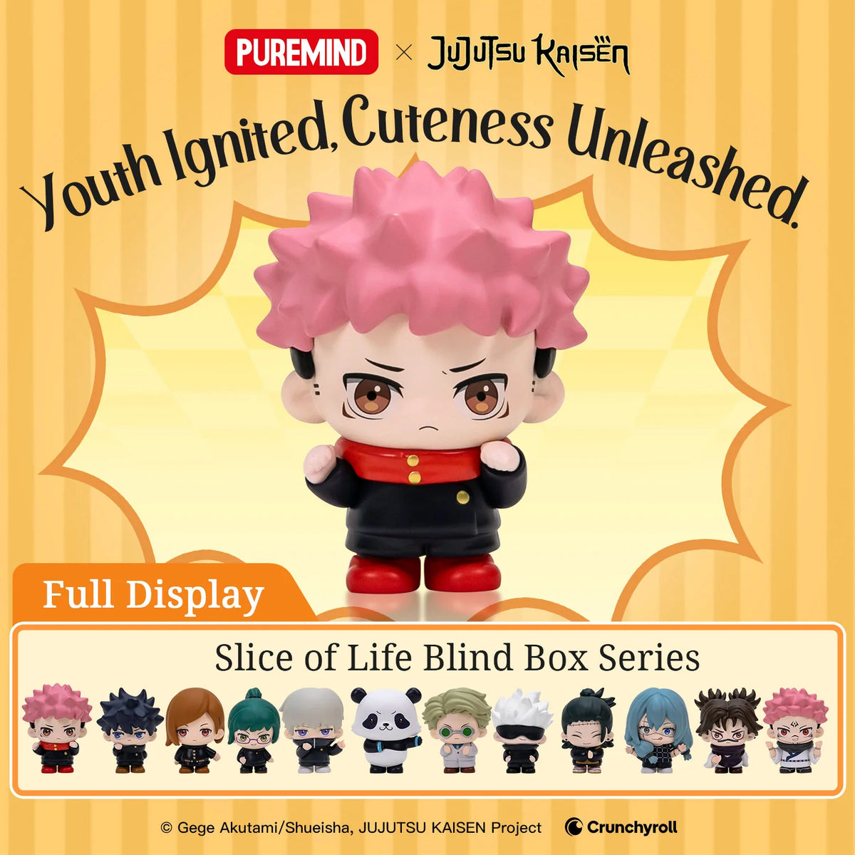 PUREMIND x JUJUTSU KAISEN - Slice Of Life Series Figure Blind Box gallery image 1