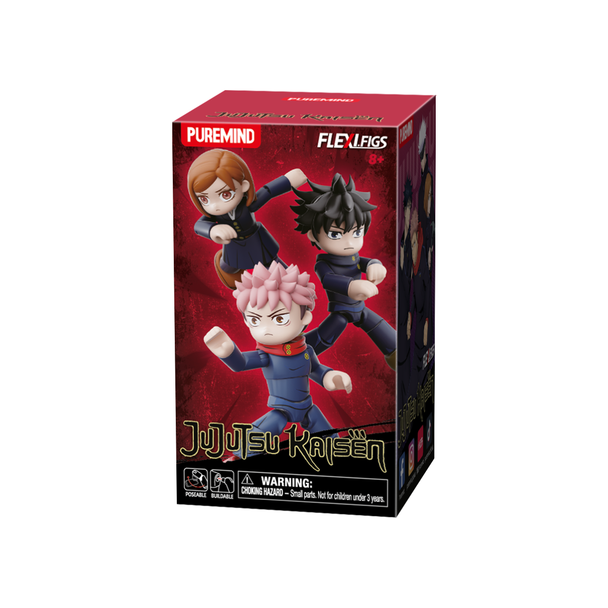 PUREMIND x JUJUTSU KAISEN Total Assault Series Vol 1 Figure Blind Box - Main Image 