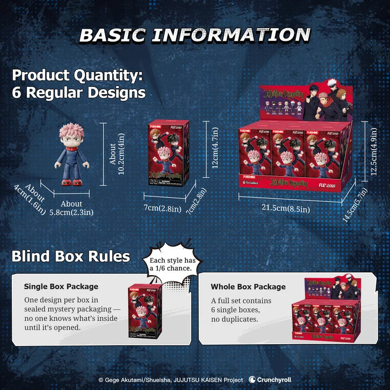 PUREMIND x JUJUTSU KAISEN - Total Assault Series Vol. 1 Figure Blind Box gallery image 9