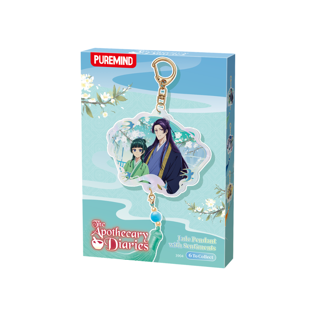 PUREMIND x THE APOTHECARY DIARIES Jade Pendant with Sentiments Blind Box - Main Image