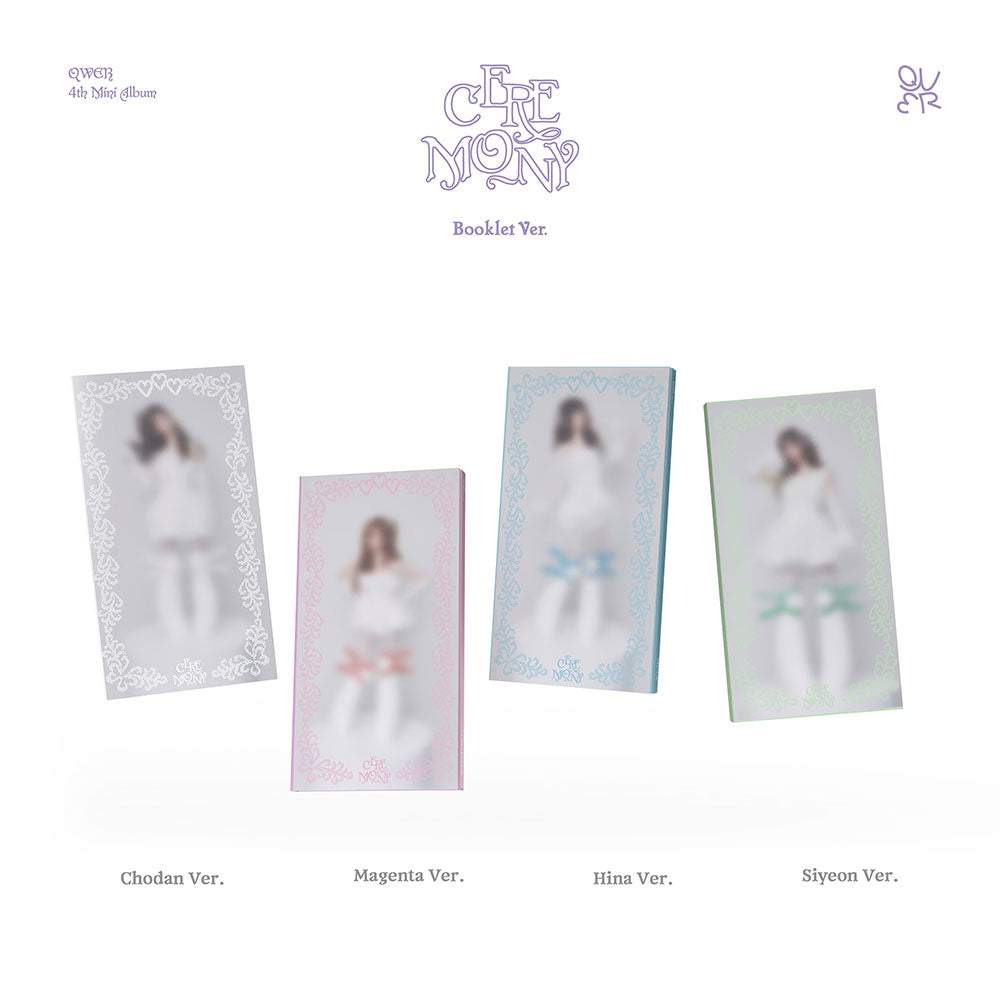 QWER CEREMONY 4th Mini Album Booklet Ver - Main Image
