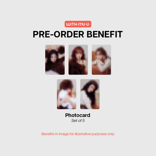 Red Velvet 2026 Seasons Greetings - Withmuu POBs