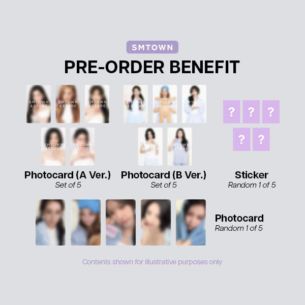 Red Velvet 2027 Seasons Greetings Set VELVET REMEDY - SMTOWN POBs
