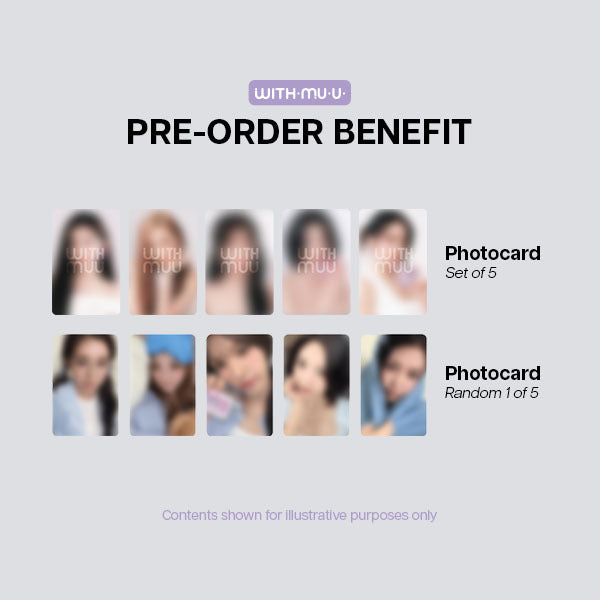 Red Velvet 2027 Seasons Greetings Set VELVET REMEDY - Withmuu POBs