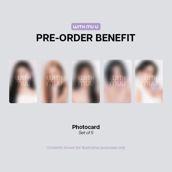 Red Velvet 2027 Seasons Greetings VELVET REMEDY - Withmuu POBs