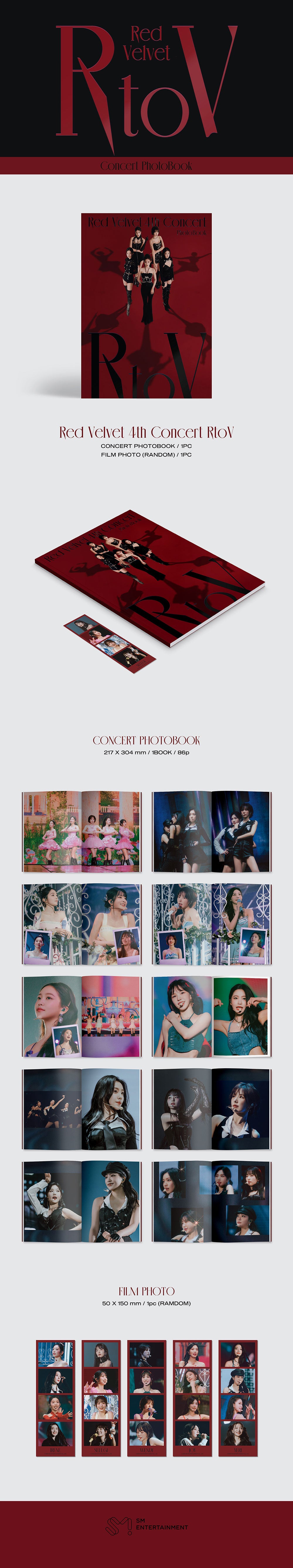 Red Velvet - 4th Concert : R to V [Concert Photobook]