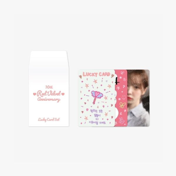 Red Velvet Lucky Card Set 2024 Red Velvet 10th Anniversary MD main image