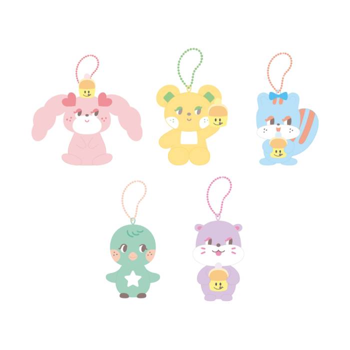 Red Velvet Mini Plush Keyring Sweet Dreams POP UP Store Official MD - main image