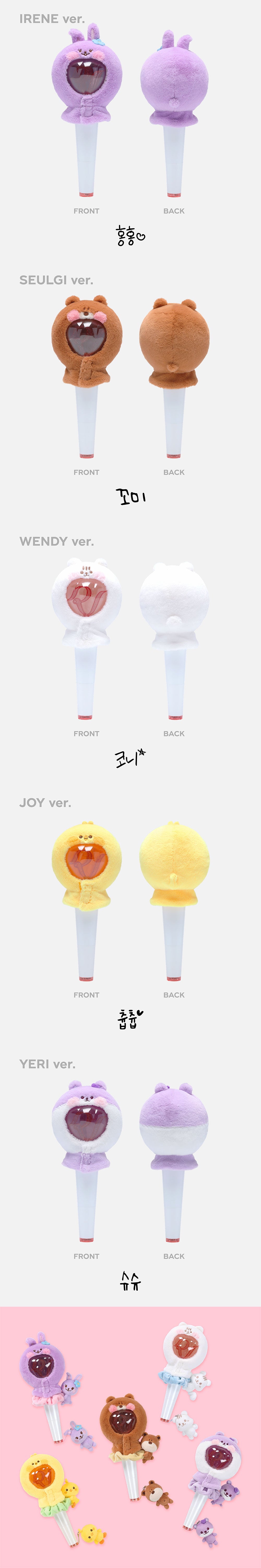 Red Velvet - Official Light Stick Cape [2024 Fancon Tour 'HAPPINESS : My Dear, ReVe1uv' Official MD]