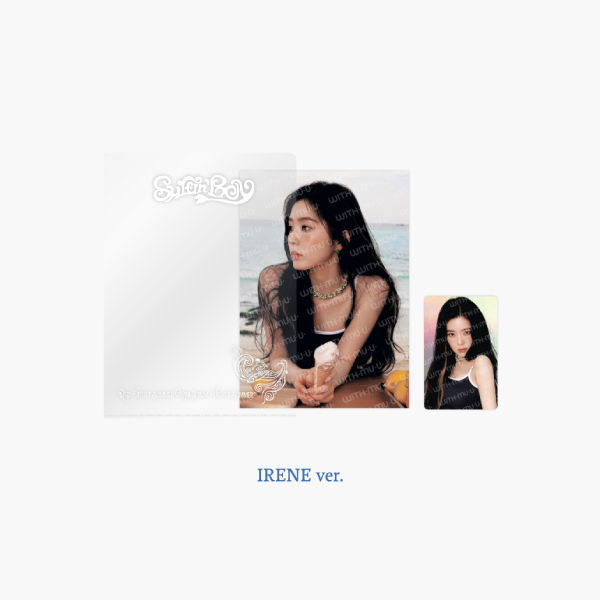 Red Velvet Postcard and Hologram Photocard Set Summer Mini Album Velvet Summer Official MD IRENE Ver - main image
