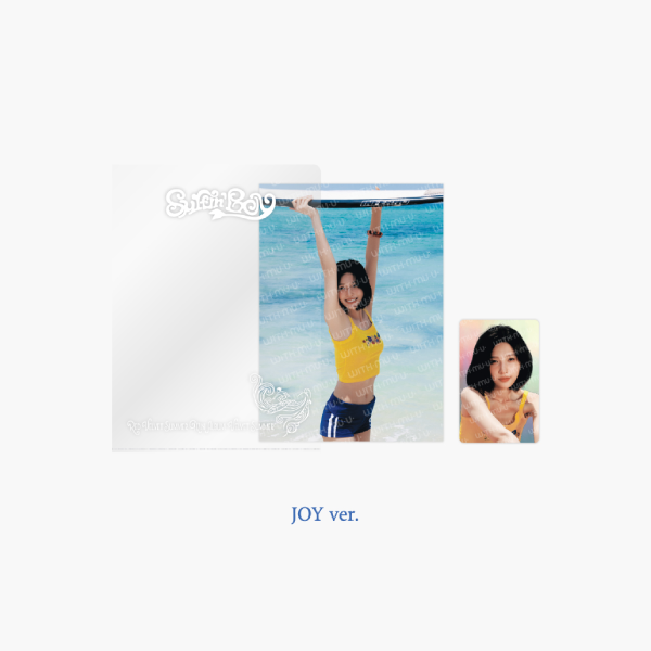 Red Velvet Postcard and Hologram Photocard Set Summer Mini Album Velvet Summer Official MD JOY Ver - main image